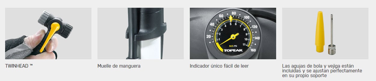 Bomba De Pie Joe Blow Max Hp Topeak